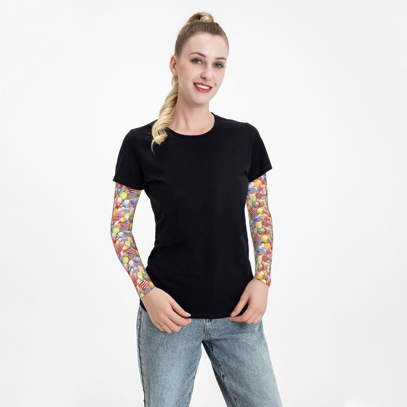 oyebn Arm Sleeves Outdoor Garden Sports Cooling Sun Sleeve for Women Men Farm - Image 5